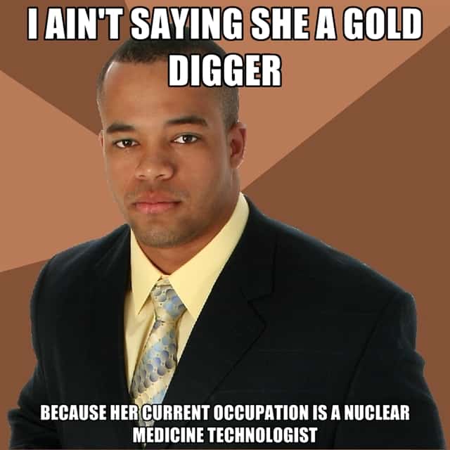Dealing with a gold digger