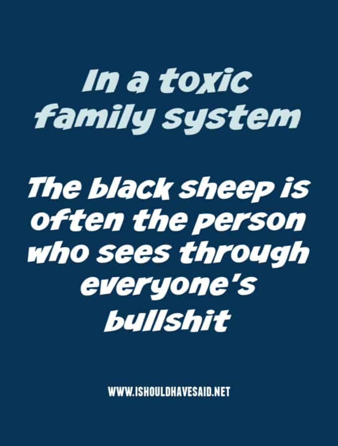 Check out what to say to toxic family members