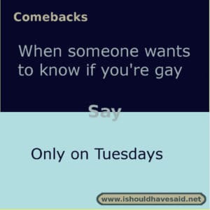 comebacks comeback